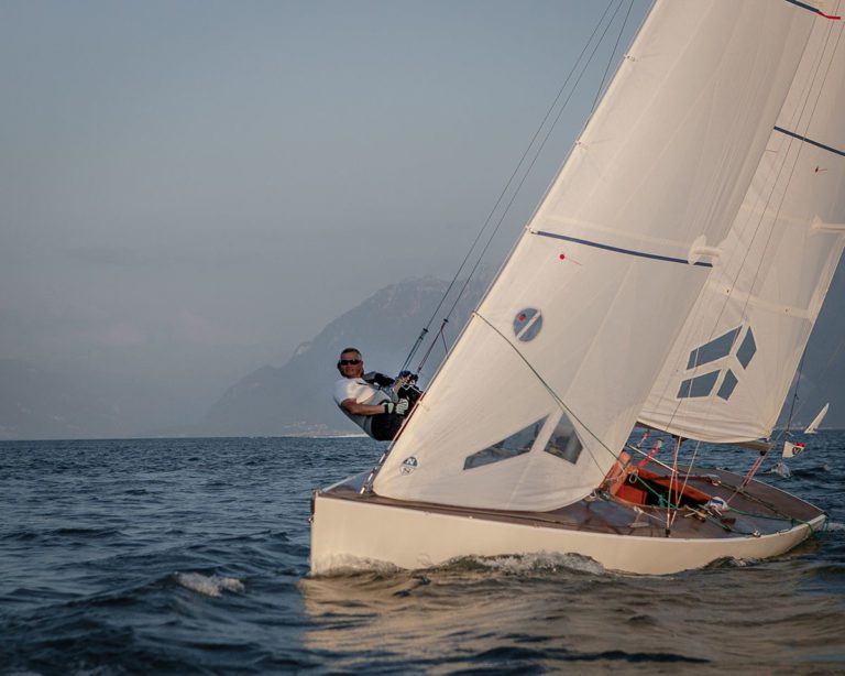 Voilier sur le lac Léman